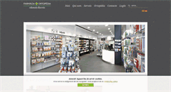 Desktop Screenshot of farmaciavilamala.com