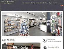 Tablet Screenshot of farmaciavilamala.com